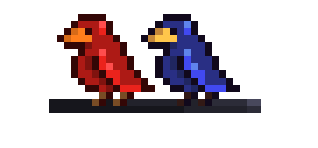 [4e85fa] Two Birds On A Wire