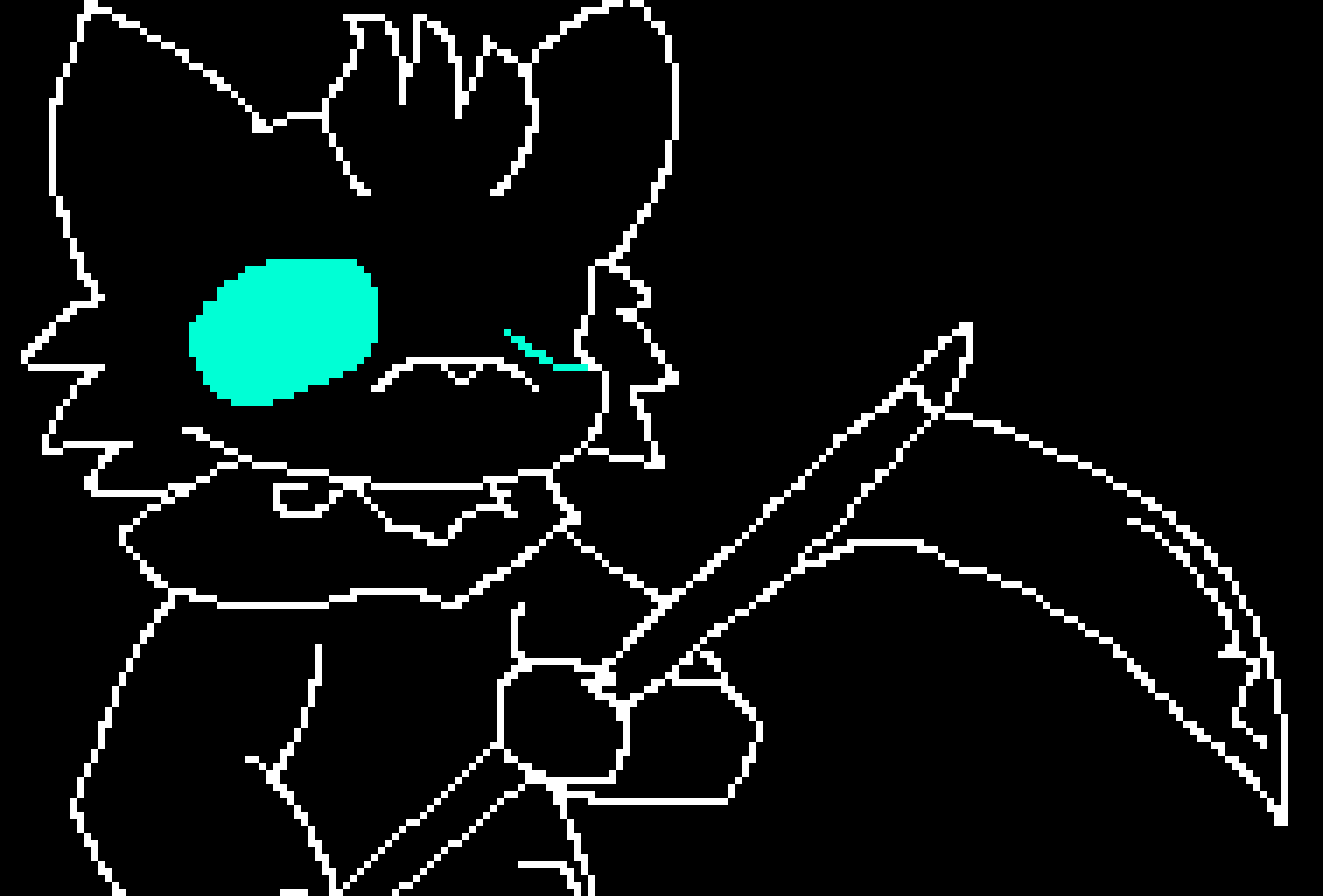 Ok now to try to draw some dark monochromatic outline of Umi with a butterfly knife lmao