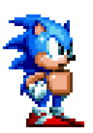 Custom Sonic Character Sprite V1.1- APL