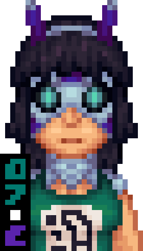 [8de716] *she looks down at the hole that appeared in front of her* Hm.