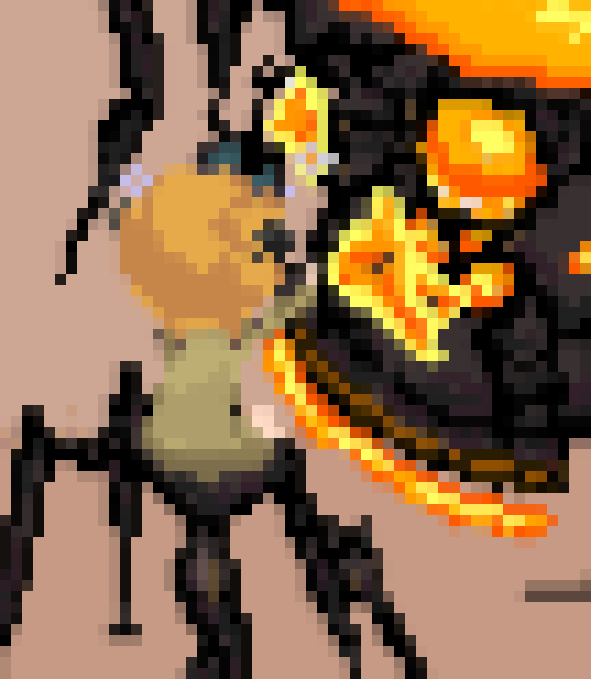 [777455] *Bandana Dee simply just walked onto the platform that leads to the door, then just knocks on the door*