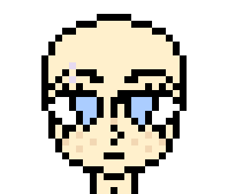 [54f342] hi hello hello hi, working on a new sprite after months of not doing any pixel art. how's this site doing? has it gone to shit by now?