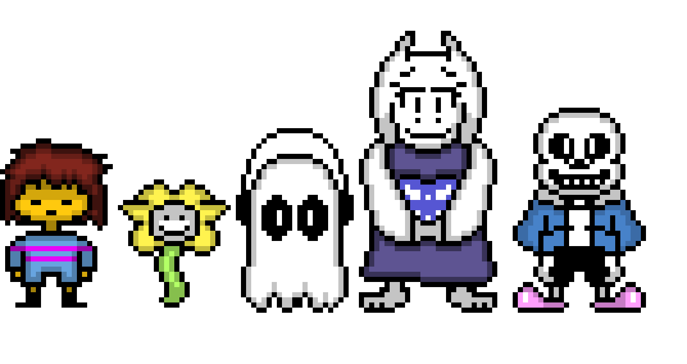 Undertale Sprites Remade (W.I.P)
