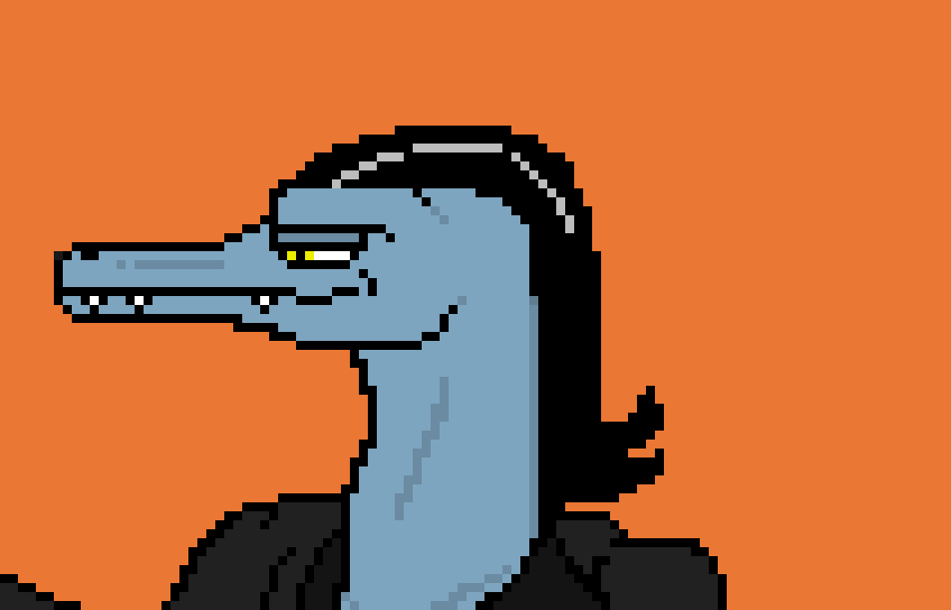 Eh. Just realized I didn`t to the closed eyes..Whatever. And ello Arron!