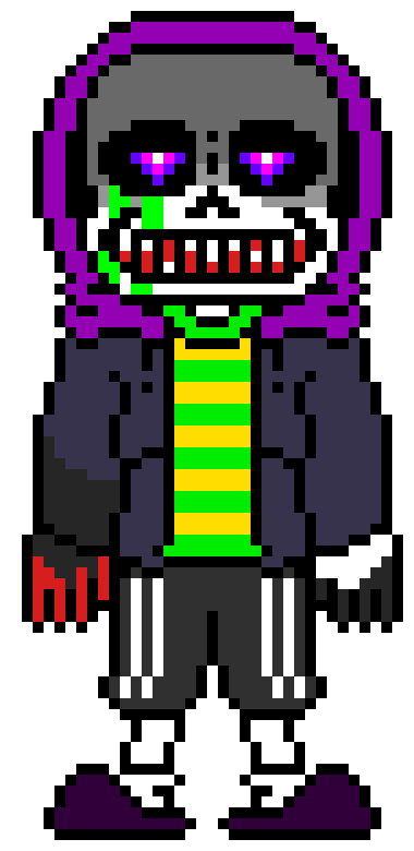 [d6b045] Terrified Deletion Sans: Were you talking to that idiot?