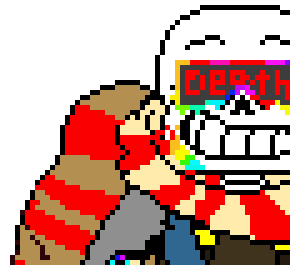Adam why would I be in hell when your a fucking fag? - Fresh!Ink sans