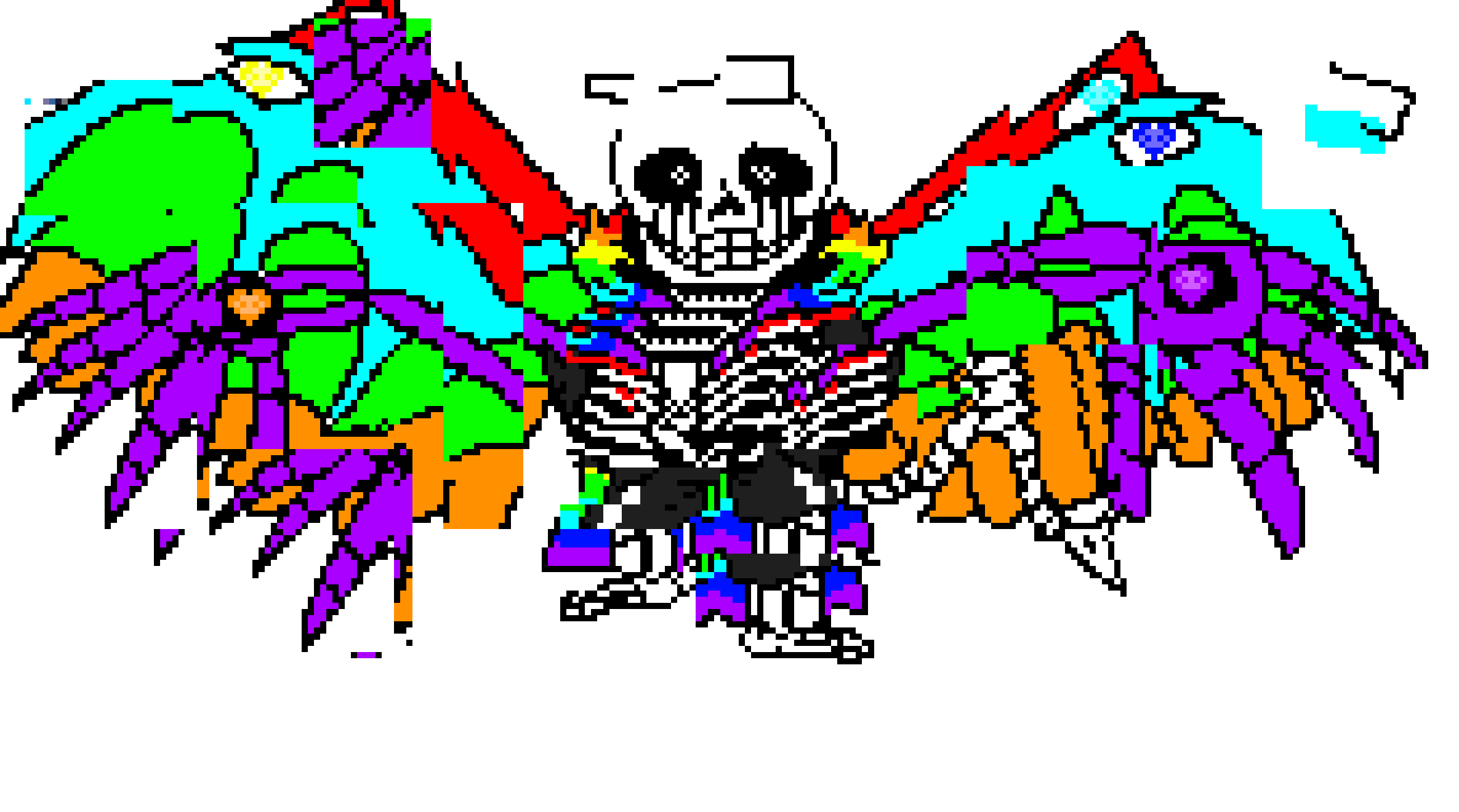 [acbc50] glitch Seraphim sans 