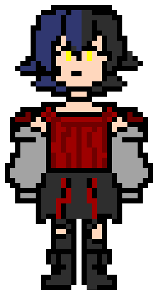 [b00fcf] Custom Undertale Human Sprite Template