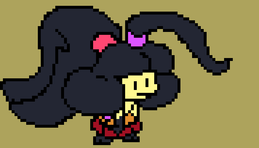 [777455] idk, its been a while, it might have looked at least decent. i think it was like... a bit of a horror version of myself, where the bottom part of the jaw was ripped off and i had funny black ooze coming from my mouth, you know, edgy stuff like that. (it was also during the time where i'd only draw my head, so it was just the head and the jaw...) (im talking about my main persona, aka the one im posting)