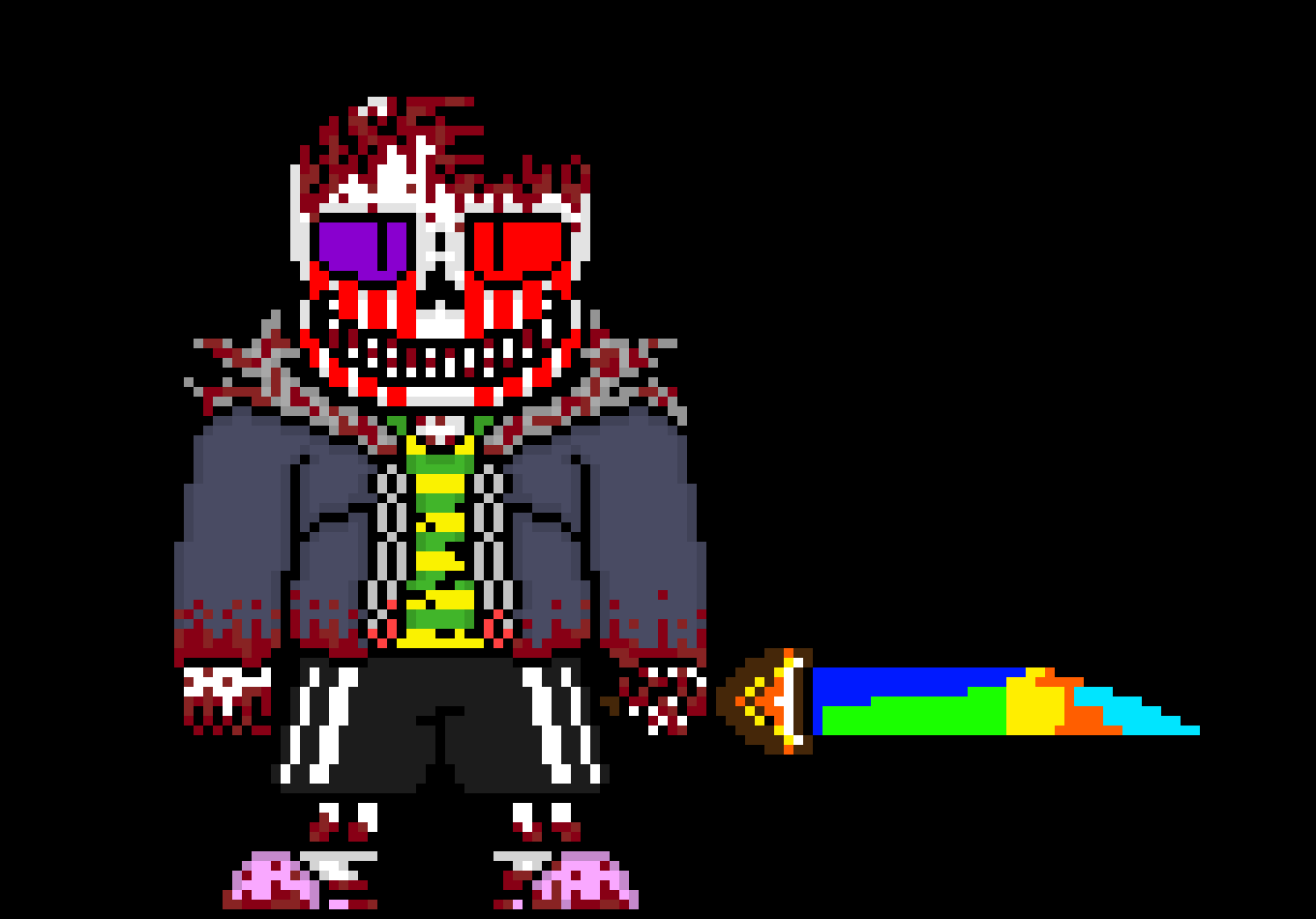 [e8cb42] oh shit Terror Sans is a Terraria fan and hes got the fucking TerraBlade FUCKING RUNNNN