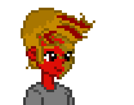 [4adbe6] MLP EQG OC - Krimzor Goldenrod (Admon's brother)