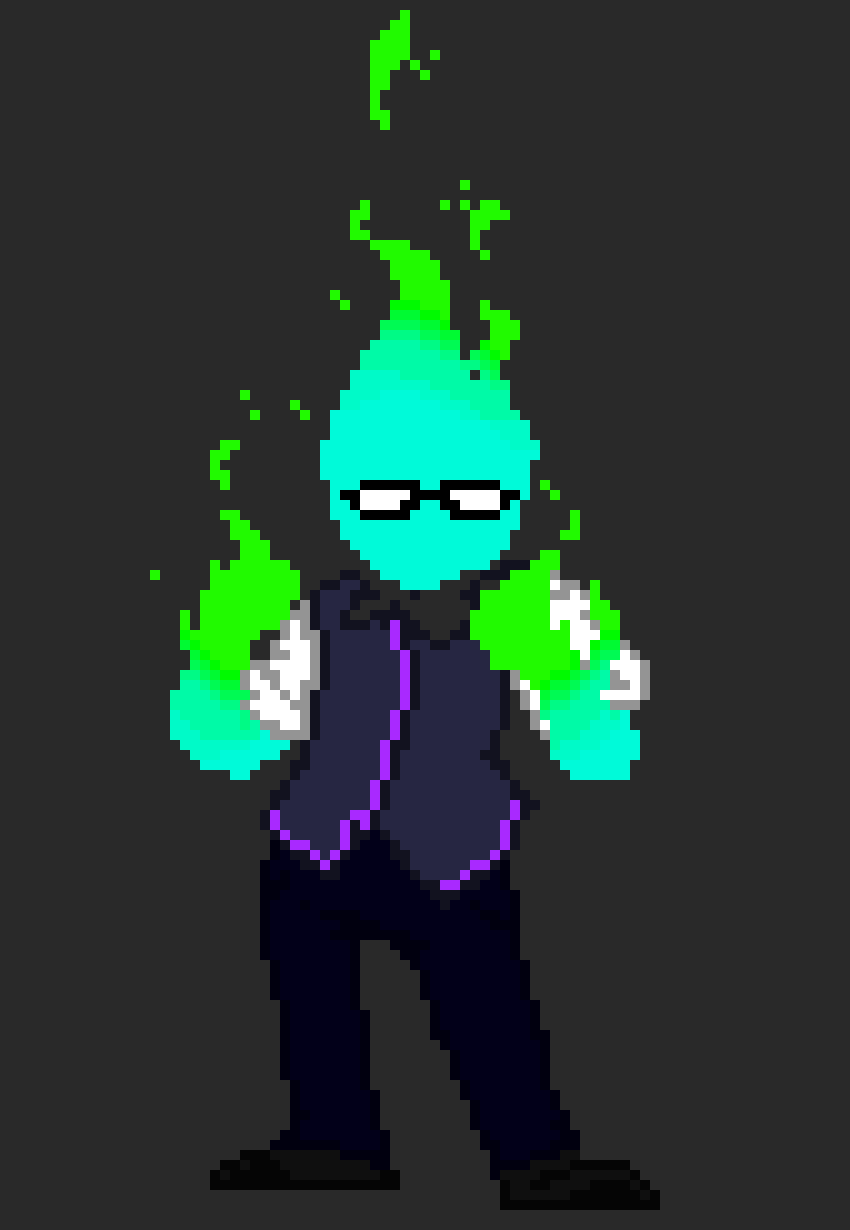 Boarder!Tale Grillby Design #2