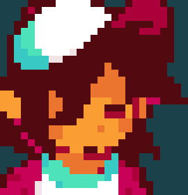[7eebab] reminds me of boot beer more than bepsi because of their blank expression and pig tail-ish hair