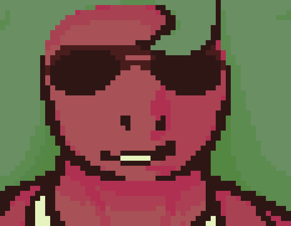 [dd8df7] the red stickman doodle