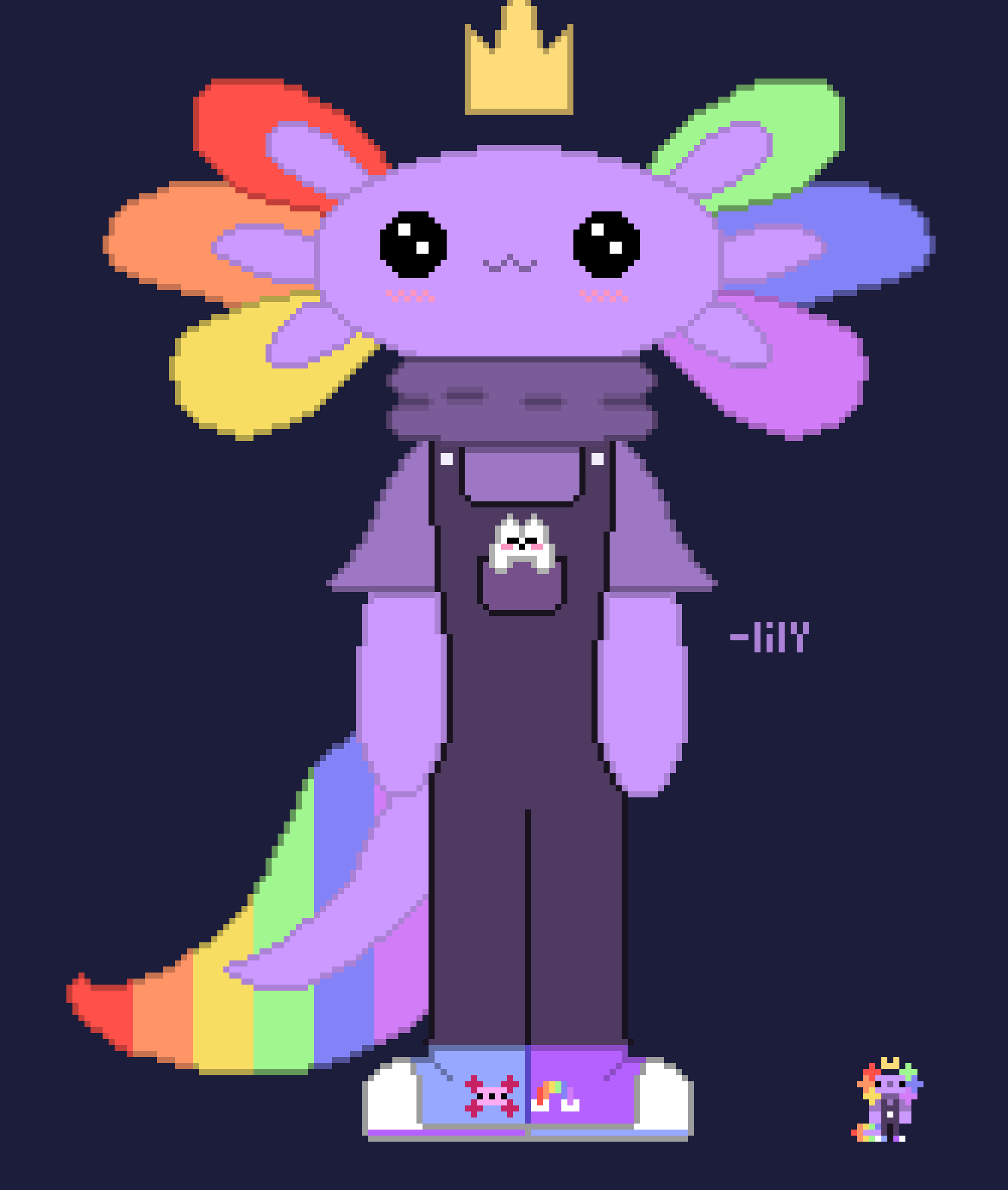 [6d55e7] hay im back  -lily