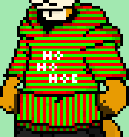 [95be89] This one jacket... "Ho, ho, hoe"...