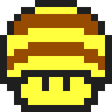 [1f9a8d] Bee Mushroom