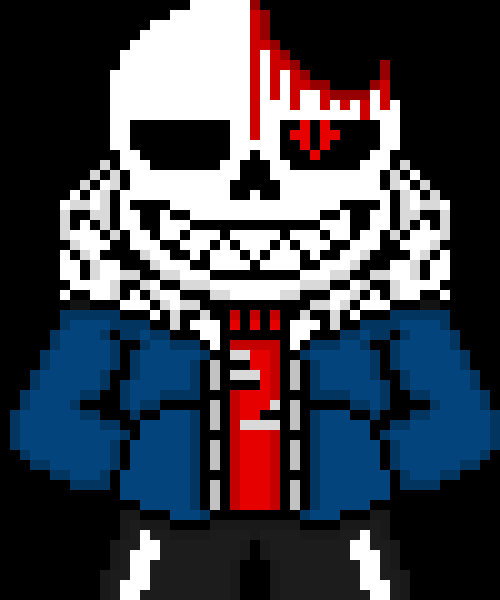 [b63bdb] *tanks the slashes and cuts the bones in half*