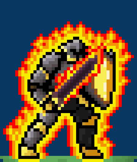 [0b970e] Whatevs, heres a good ref for his sword and shield i think
