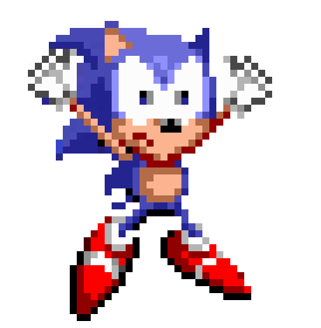 [56891f] S1 Sonic Sprite Remake! {Die}