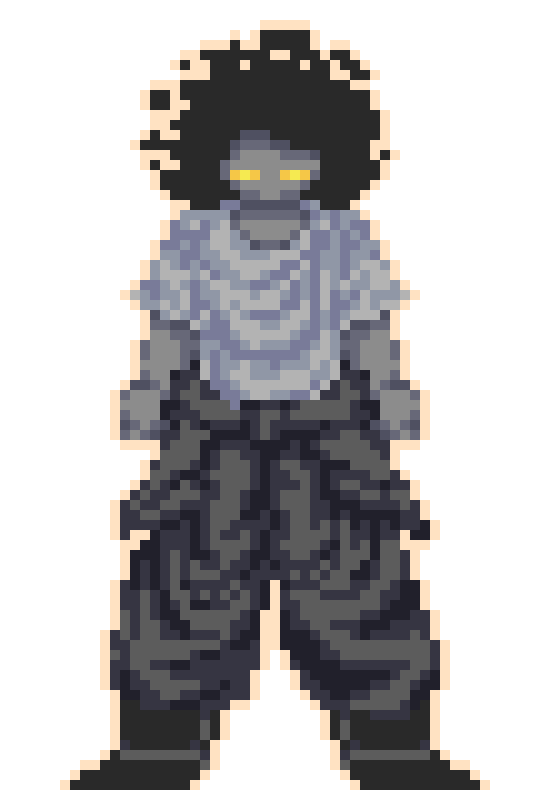 [he gains a forcefield like Gojo's infinity, making it so nothing can ...