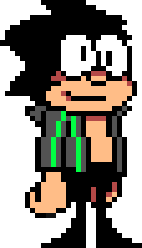 i did start making pizza tower sprites though