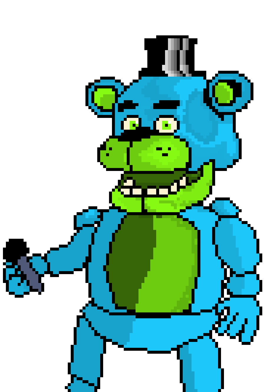 Shiny Freddy Fazbear RE REMADE.