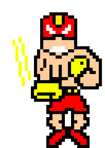 [f5b819] macho melee punch first