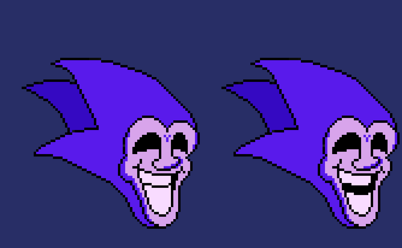    haha fnf majin sonic heads