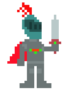 Pixel art Warrior