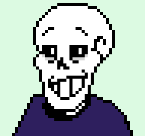 you're kinda cute in a way. even though you're gonna ruin allan's sprite.