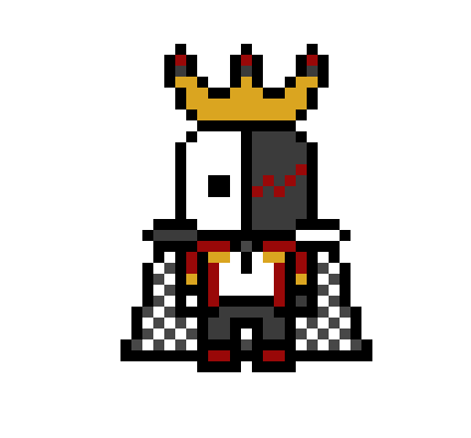 danganronpa pixel sprite base