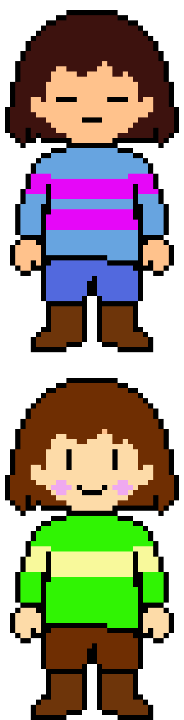 [d082ec] Frisk & Chara