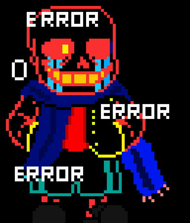 *teleports cyan away then shoots a blue bone into him* *whispers* d o n t m o v e 