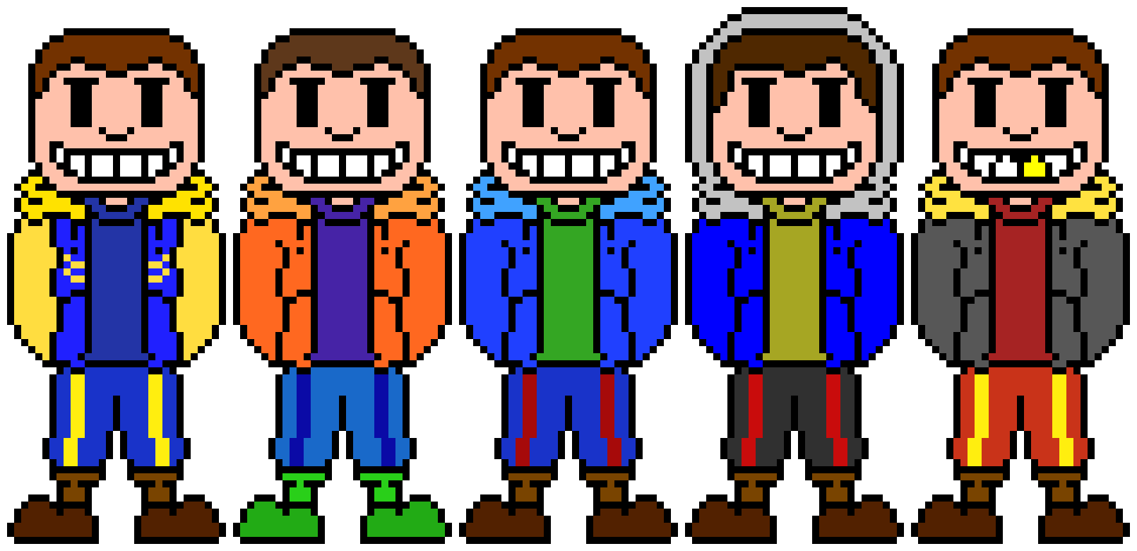 [d6b045] Heroic Protectors Quintet