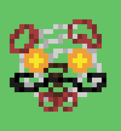 [777455] *he jumped at the sight of bandana dee* My! One of you?!