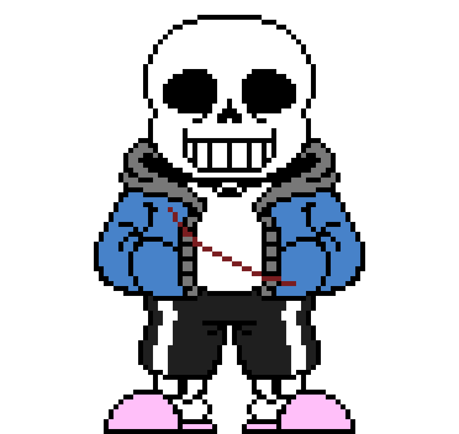 [d082ec] lb!sans:get's cut by the human