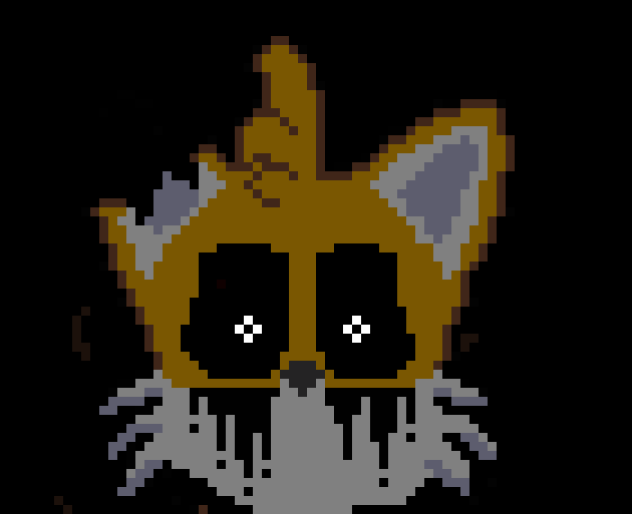 [fdea83] a soulless face stairs at you