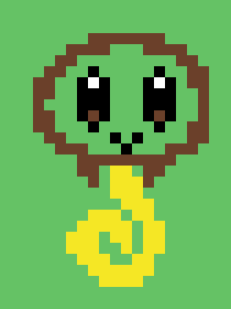 [52bcdd] I then came across someone from Planet Popstar, so I had to help him first. Meet Marker!