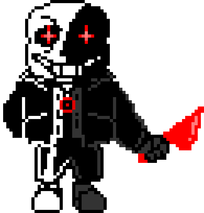 [f0f15f] Hard-Mode Killer Sans full sprite 1 v2