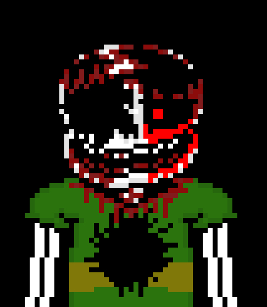 [b1dd73] *He'd look up at Multi, Multi would see the gaping exploded eye socket, aswell as his chest, indicating he had a severely rough battle.* "M-Multi? Don't be scared, I'm back alive, heheh."