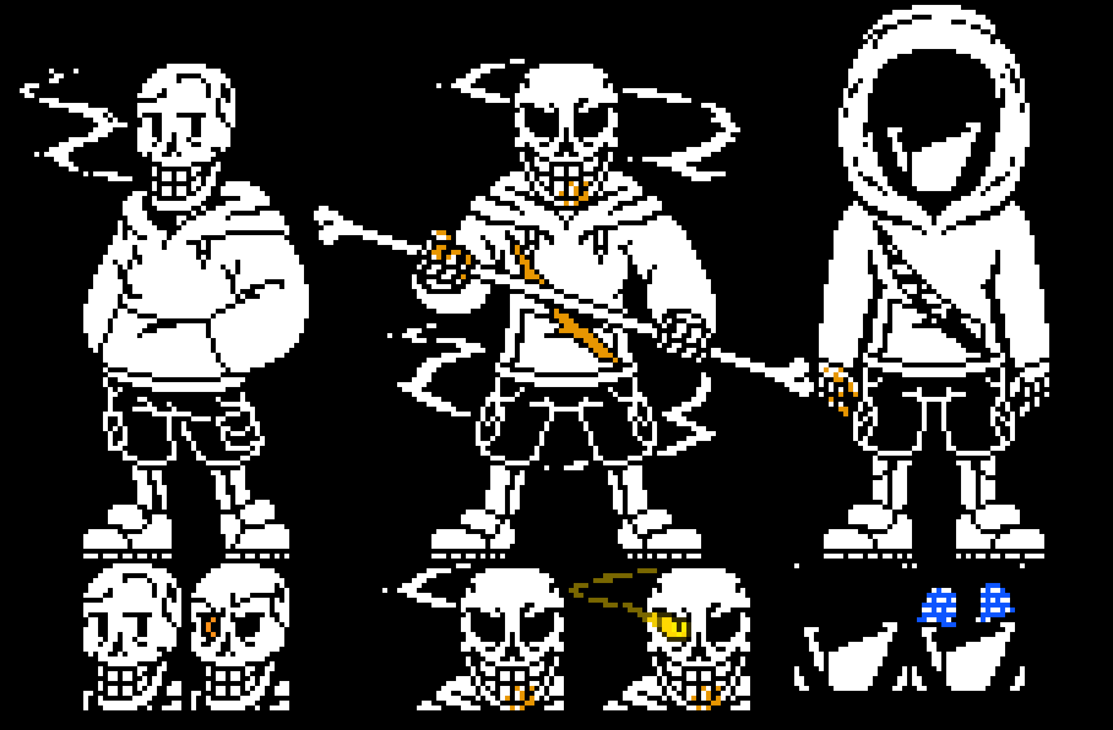 "UnderSwap Last Stand [Last drip of sweat - Last breath] All phases+Glowing eyes [V2] | -Terrie