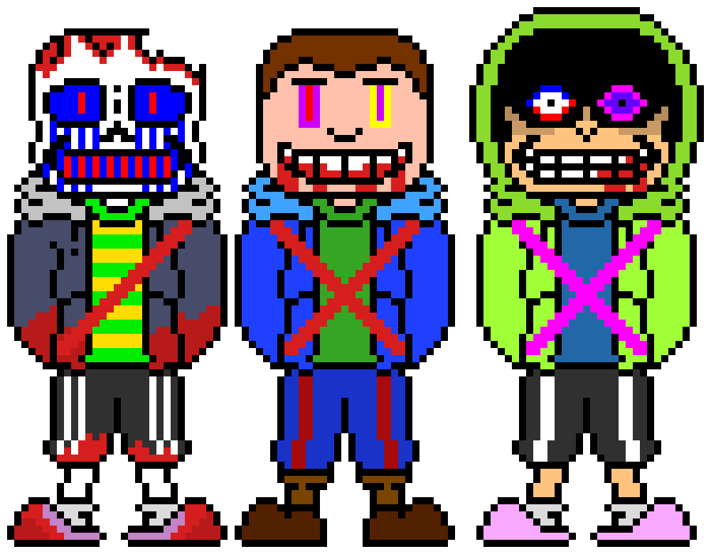 [d6b045] Trio of Regretful Suffering