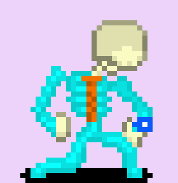 [05b0c1] *He stands in the corner watching.*