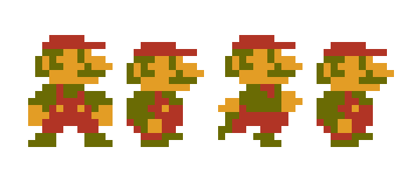 [7cb257] Super Mario Bros Original Sprites Part 1