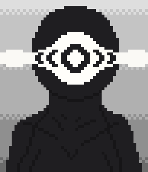 Select either a row or column of pixels in a sprite, then put it ...