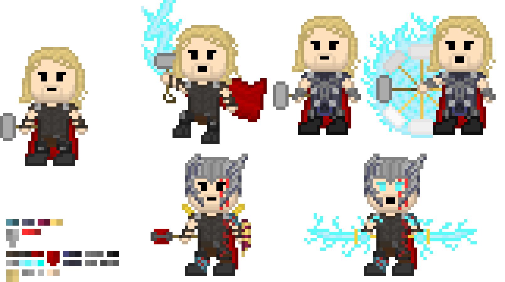 Thor Ragnarok Armors