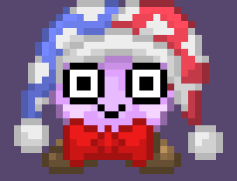 [777455] *He ran up to Queen Ripple* HEY WANNA KNOW SOMETHING KIRBY WAS TAUGHT TO SAY??