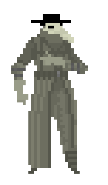 *walks into pam* Oh good lord... what... what is this? *looking at all the fast food places and billboards* {Plague Doctor/SCP-049}