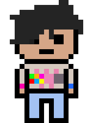 danganronpa pixel sprite base polyline